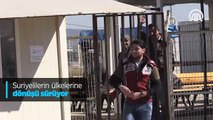 Suriyelilerin ülkelerine dönüşü sürüyor
