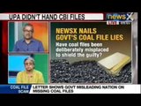 Coal Scam : Letter shows Government misleading nation on Missing Coal Files