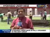 NewsX : Pro - Telangana group announce a bandh to oppose rally