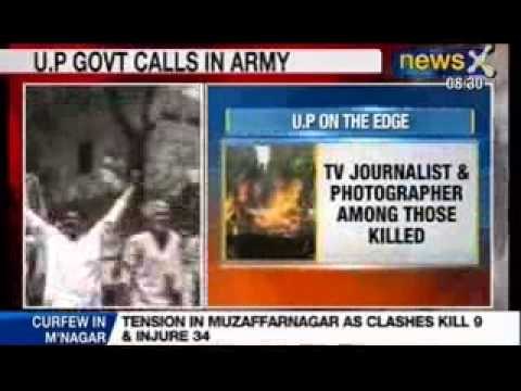Muzaffarnagar Riots : Indefinite curfew imposed, Army called by Akhilesh Yadav