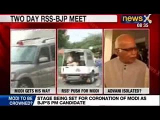 Download Video: Narendra Modi for Prime Minister : Top brass in Delhi for RSS - BJP Meet