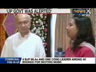 NewsX: Muzaffarnagar violence toll climbs to 28, Ajit Singh, Ravi Shankar Prasad detained