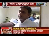 NewsX Exclusive: Akhilesh Yadav speaks on U.P riots