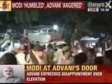 News X: Narendra Modi reaches L K Advani's residence