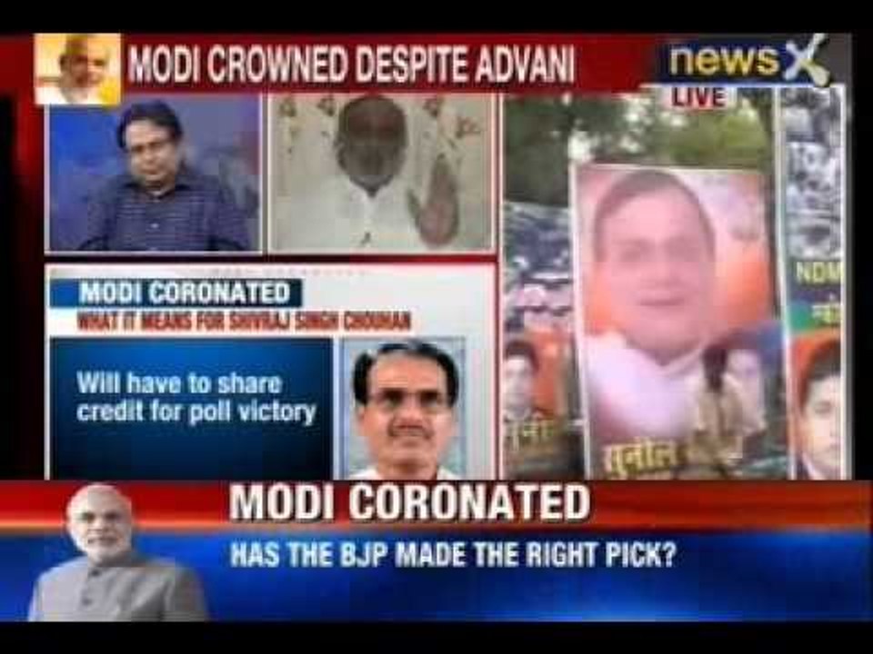 NewsX: Narendra Modi for Prime Minister - BJP's candidature finalized