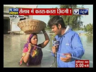 India News live reporting from ground zero on Flood disaster