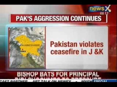 Pakistani troops violate ceasefire again, fire at Army posts in J&K's Poonch