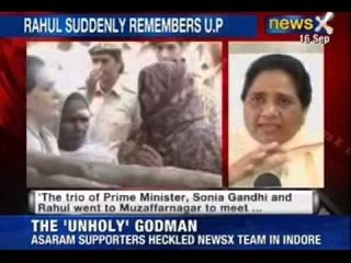 Azam Khan takes dig at Manmohan Singh, asks PM to visit other riot-hit places too