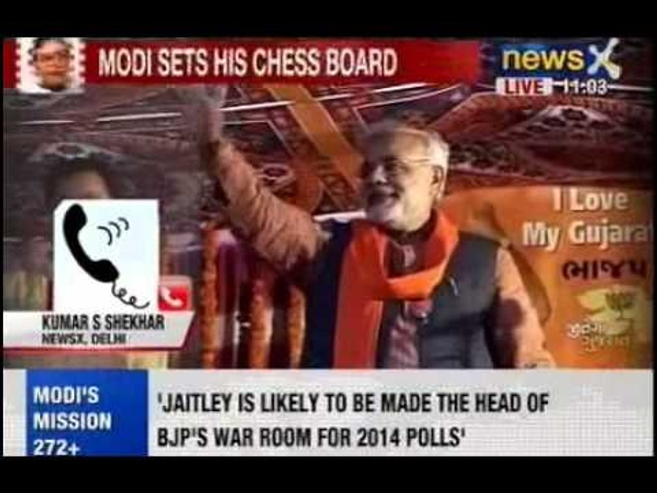 Narendra Modi for Prime Minister: BJP Core Committee meeting for U.P at  Rajnath Singh's residence