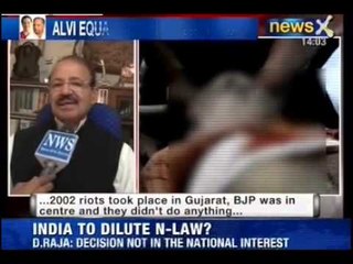 NewsX: Muzaffarnagar Riots - Akhilesh Yadav worse than Narendra Modi, says Rashid Alvi