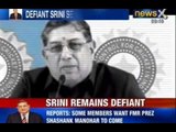 IPL Spot fixing scandal over: N.Srinivasan seeks another terms in BCCI, unopposed