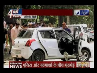 Five held after shootout with police in Rohini