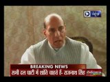 Rajnath Singh in Kashmir: We feel that there should be an alternative for pellet guns