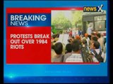 SAD workers protest outside Congress Delhi HQ over 1984 riots