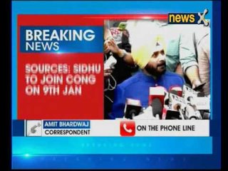 Navjot Singh Sidhu to join Congress on Jan 9: Reports
