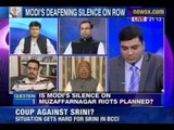 NewsX Debate : Is Narendra Modi's silence on Muzaffarnagar Riots planned?