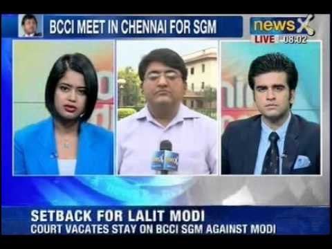 NewsX : Decks are cleared for BCCI to impose life ban on Lalit Modi