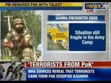 Samba Encounter ends - One terrorist caught alive, two killed