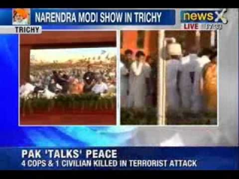 Breaking News: Narendra Modi to address rally in Trichy, Tamil Nadu