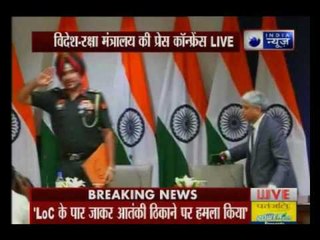 DGMO: India conducts surgical strikes against terrorist launch pads across LoC