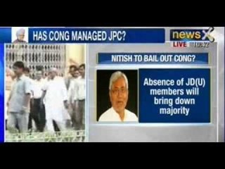 Breaking News : JD(U) MPs to skip JPC meet today