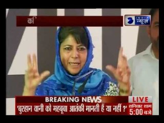 Mehbooba Mufti's rebuttal to Kapil Mishra's verbal attack; says girls and women safest in Kashmir
