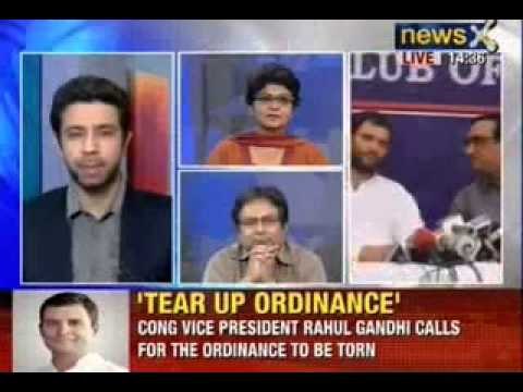 NewsX: Rahul Gandhi denounces controversial ordinance on Convicted MPs