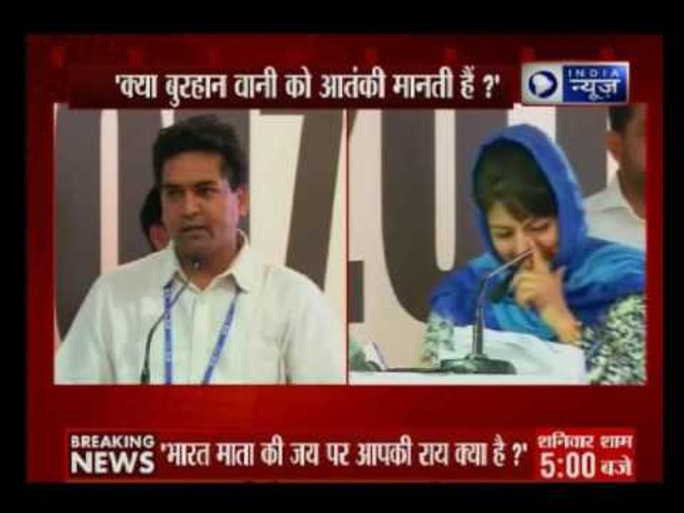 Kejriwal's minister takes on J&K CM; stirs hornet's nest with Burhan Wani remark