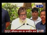 Amitabh Bachchan addresses fans on his birthday