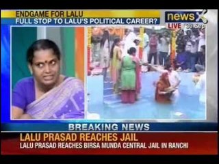 Descargar video: NewsX: Lalu Prasad Yadav taken to jail after being convicted in fodder scam