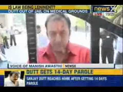 Breaking News : Actor Sanjay Dutt granted 14 day parole for treatment of his leg