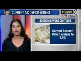 Breaking News : Current account deficit widens, but provides glimpse of hope