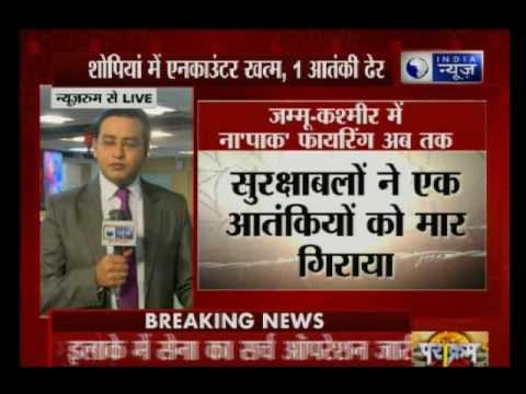 Jammu and Kashmir: 1 army soldiers injured, 1 terrorist killed in Shopian gunfight