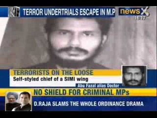 News X: Hunt operation on to search 6 SIMI terrorists who fled Khandwa Jail