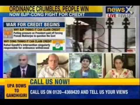 NewsX: Rahul effect- Govt withdraws ordinance, bill on convicted lawmakers