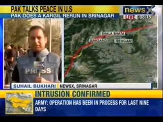 NewsX: Heavy firing in Soura area of Srinagar
