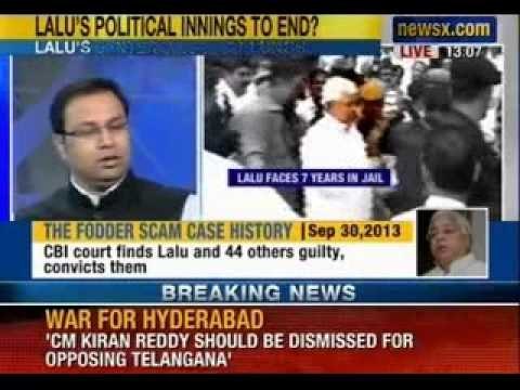 NewsX: Lalu Yadav convicted in Fodder Scam, jailed for five years as India