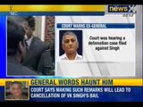 News X : Local court warns VK Singh for making defamatory remark against Tejinder Singh