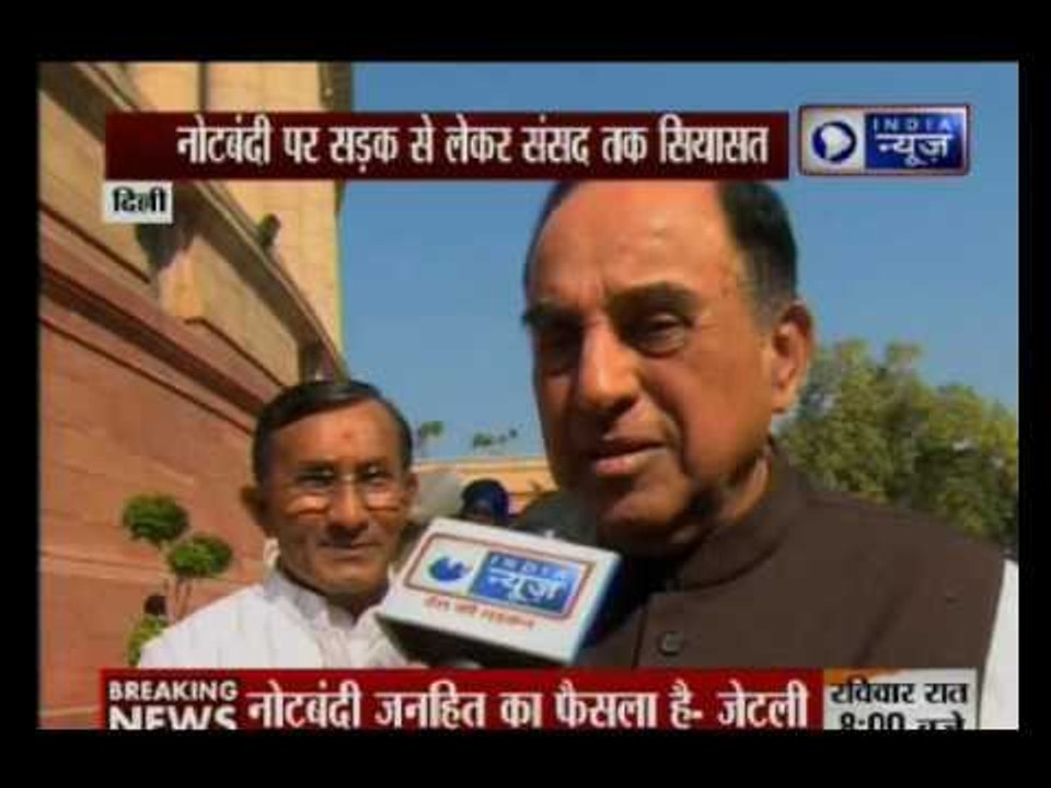 BJP leader Subramanian Swamy speaks exclusively...