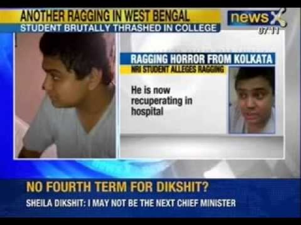 NewsX: NRI student complains of ragging in Kolk...
