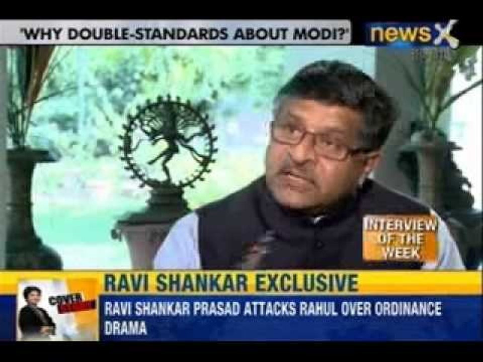 Cover story by Priya Sahgal: Senior BJP leader Ravi Shankar Prasad