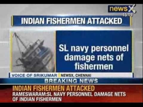 NewsX: Attack on Indian Fishermen by Lankan navy