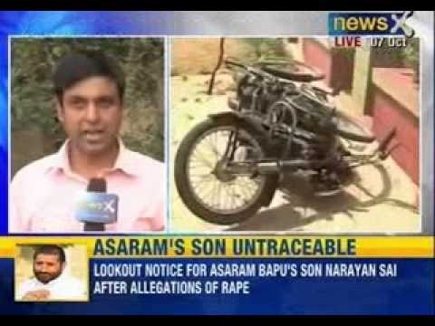 NewsX: Lookout notices issued against Asaram's son Narayan Sai, wife and daughter