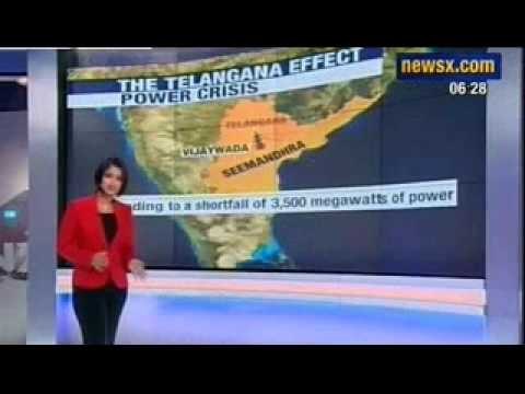NewsX: Anti Telangana protest- power crisis, resignations, bandhs in Andhra Pradesh