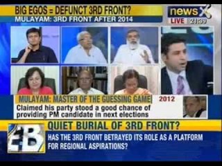 India Debates: Has the 3rd front betrayed it's role as a platform for regional Aspirations ?