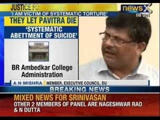 NewsX: DU seeks report on ex-college staffer's death