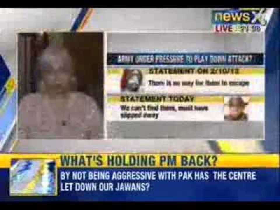 India Debate: By not being aggressive with Pak has the centre let down our jawans?