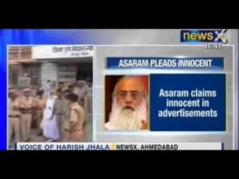 NewsX : Asaram's camp publishes advertisements in local newspaper, claims his innocence