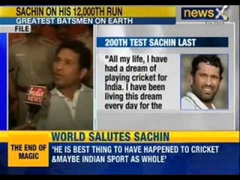 NewsX: Sachin Tendulkar to retire after 200th Test