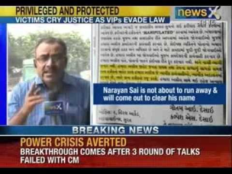 NewsX: No action on Babulal Nagar & Narayan Sai